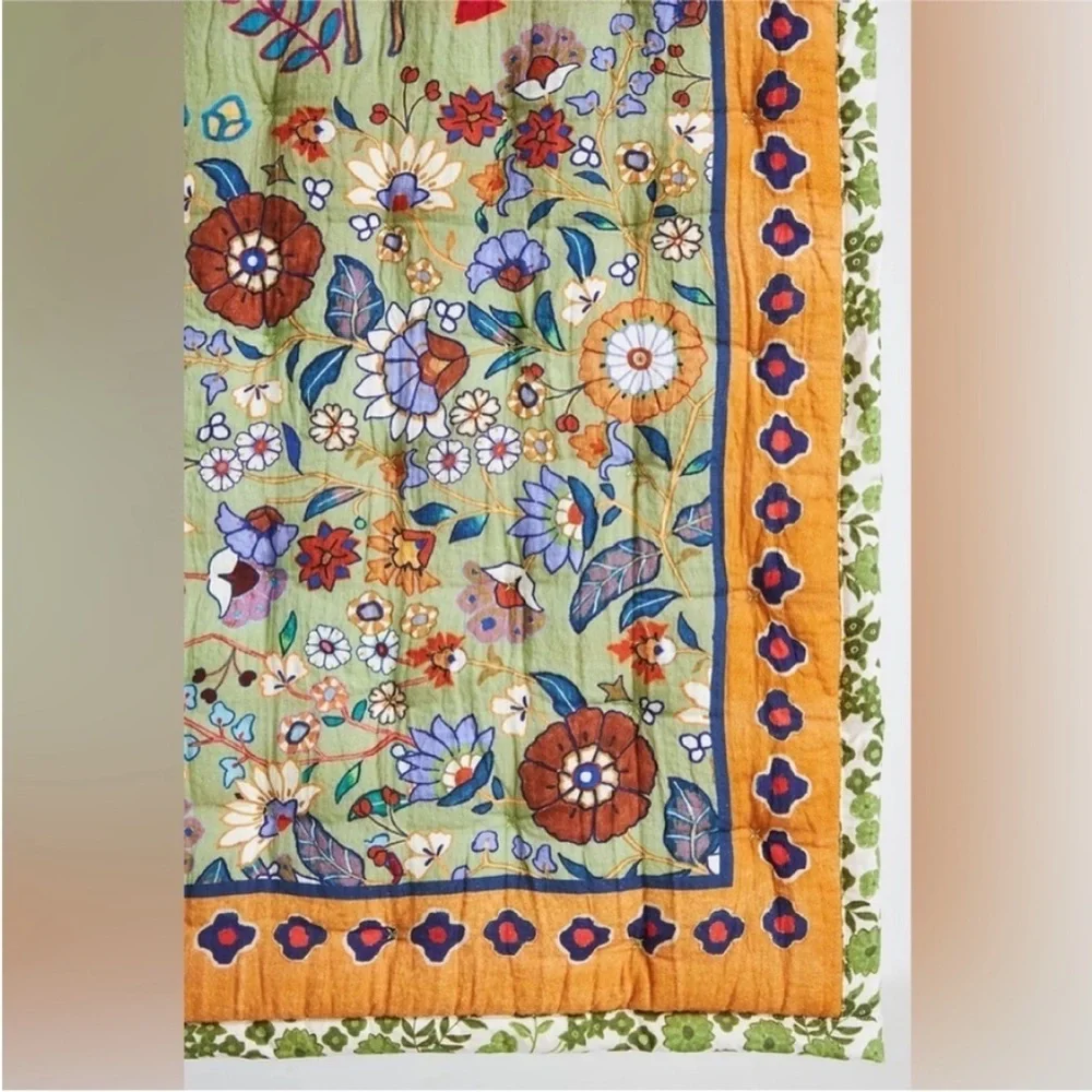 Anthropologie Averill Organic Cotton Quilt Size Cal King NWT